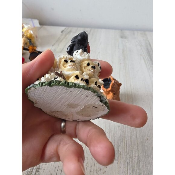 Grim reaper bobblehead village skull tree vintage people accessory grim reaper - Picture 8 of 10